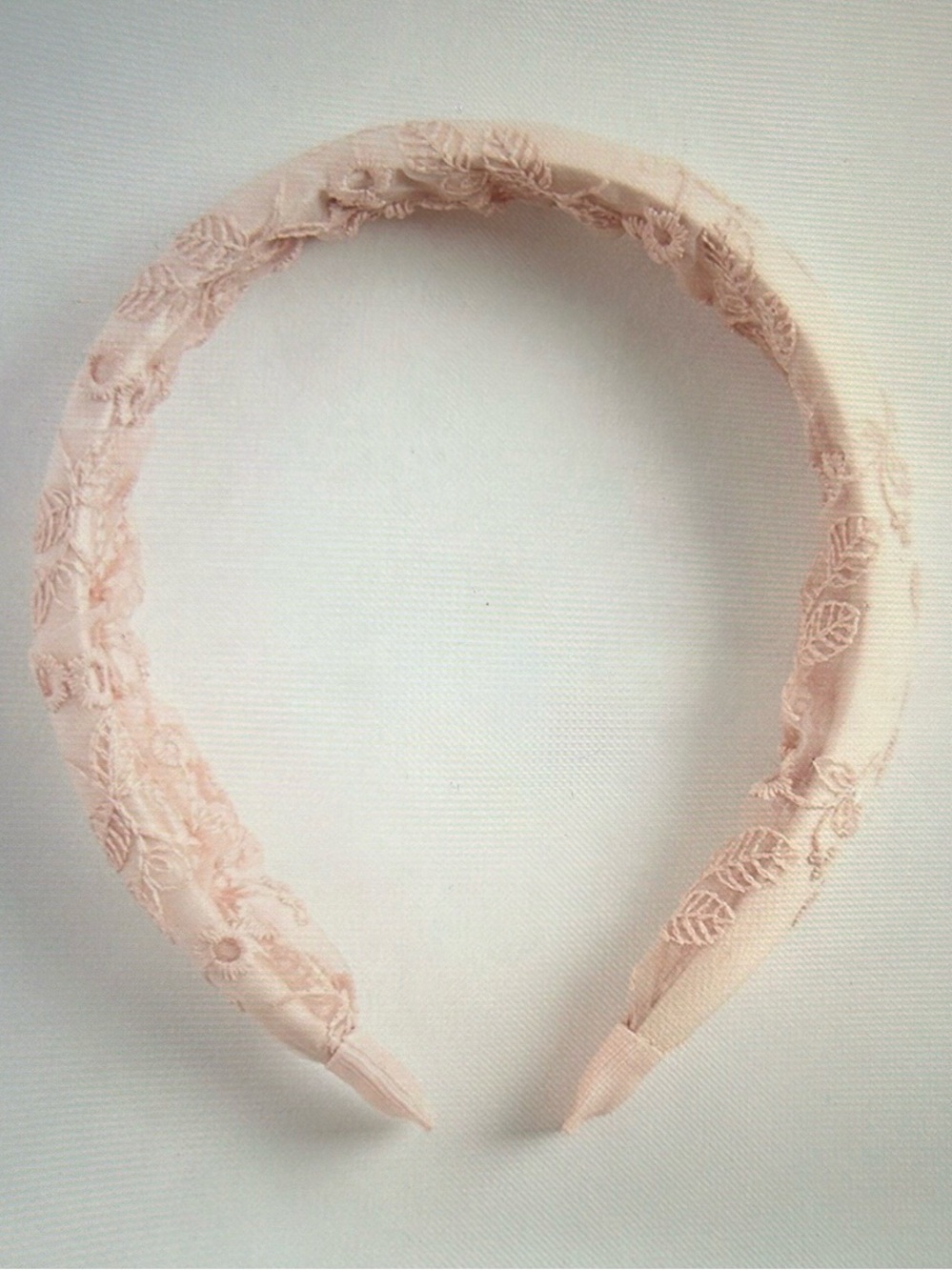 Torrid Women's Blush Pink Embroidered Headband New
